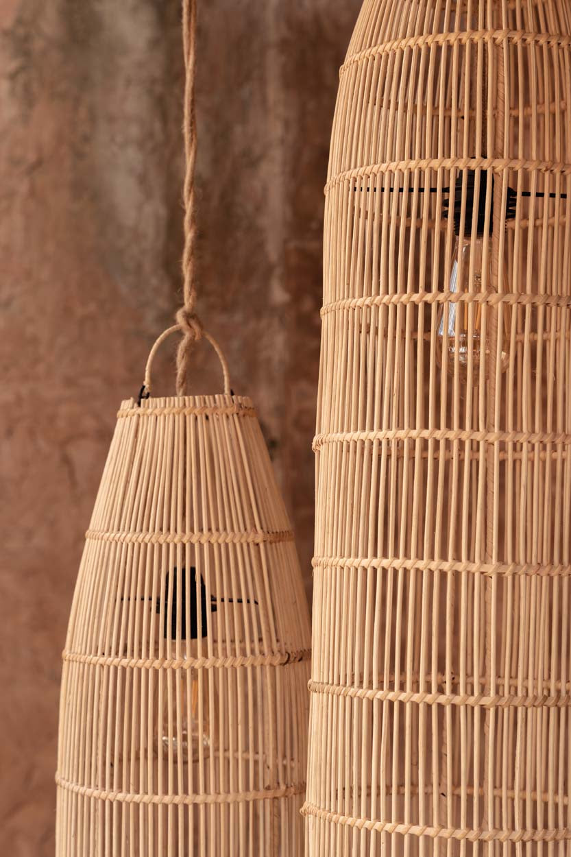 La lampada a sospensione Fish Trap naturale grande Bazar Bizar