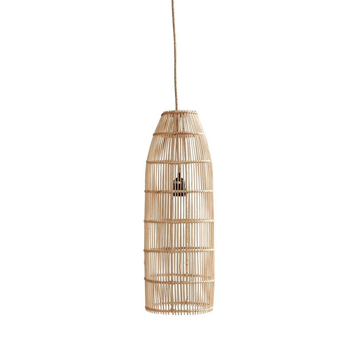 La lampada a sospensione Fish Trap naturale media Bazar Bizar