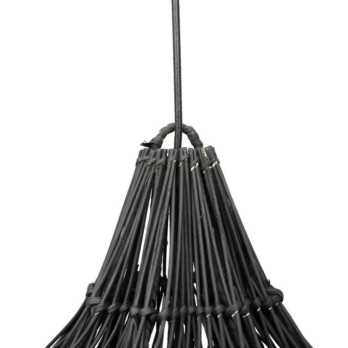 La lampada a sospensione Whipped - Nero - XL Bazar Bizar