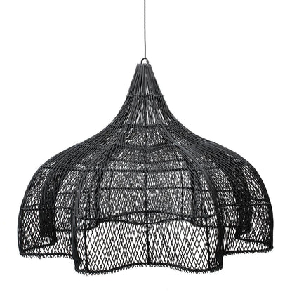 La lampada a sospensione Whipped - Nero - XL Bazar Bizar