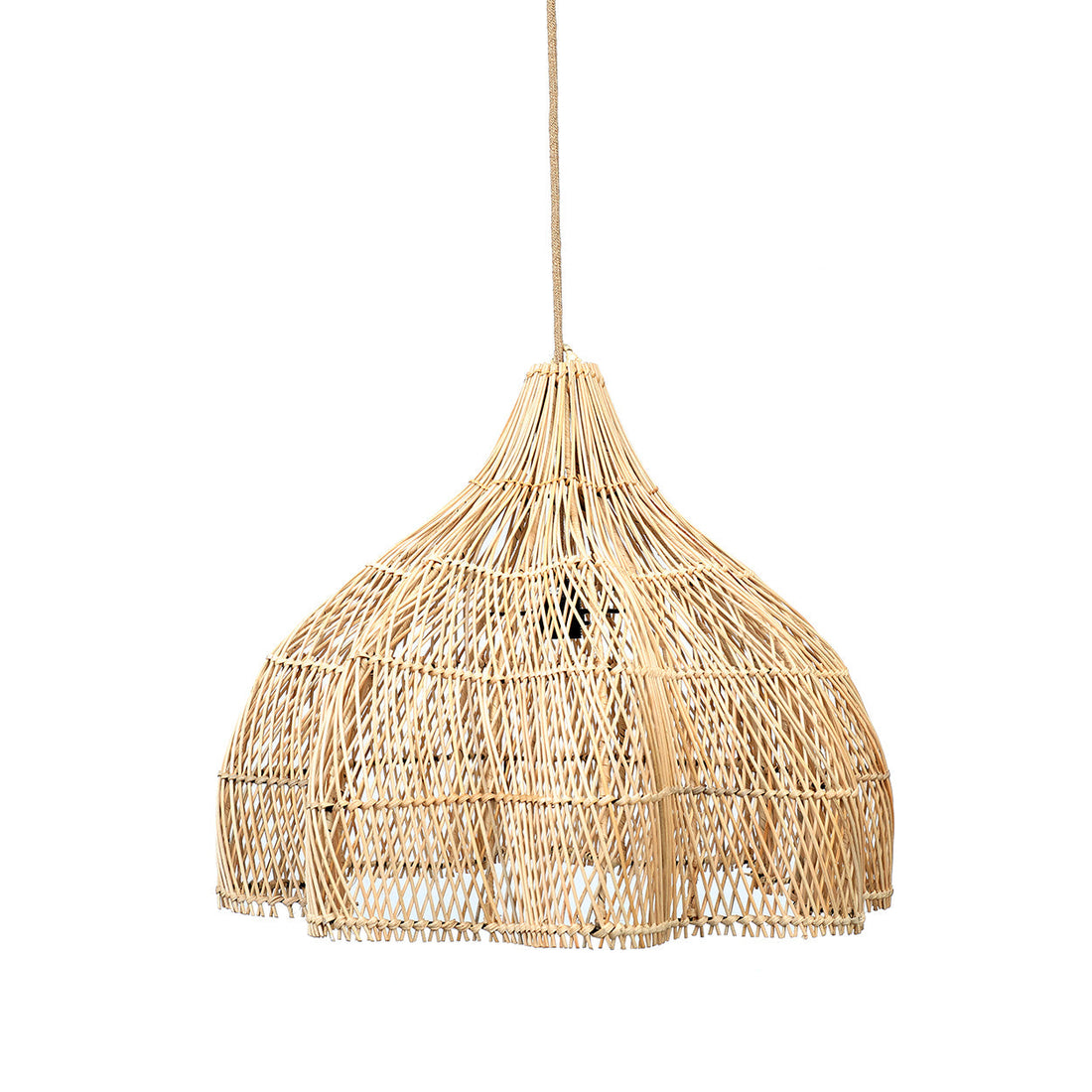 La lampada a sospensione Whipped - Naturale - M Bazar Bizar