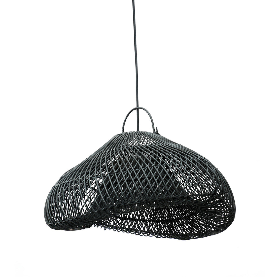 Lampada a sospensione Cloud nera media Bazar Bizar