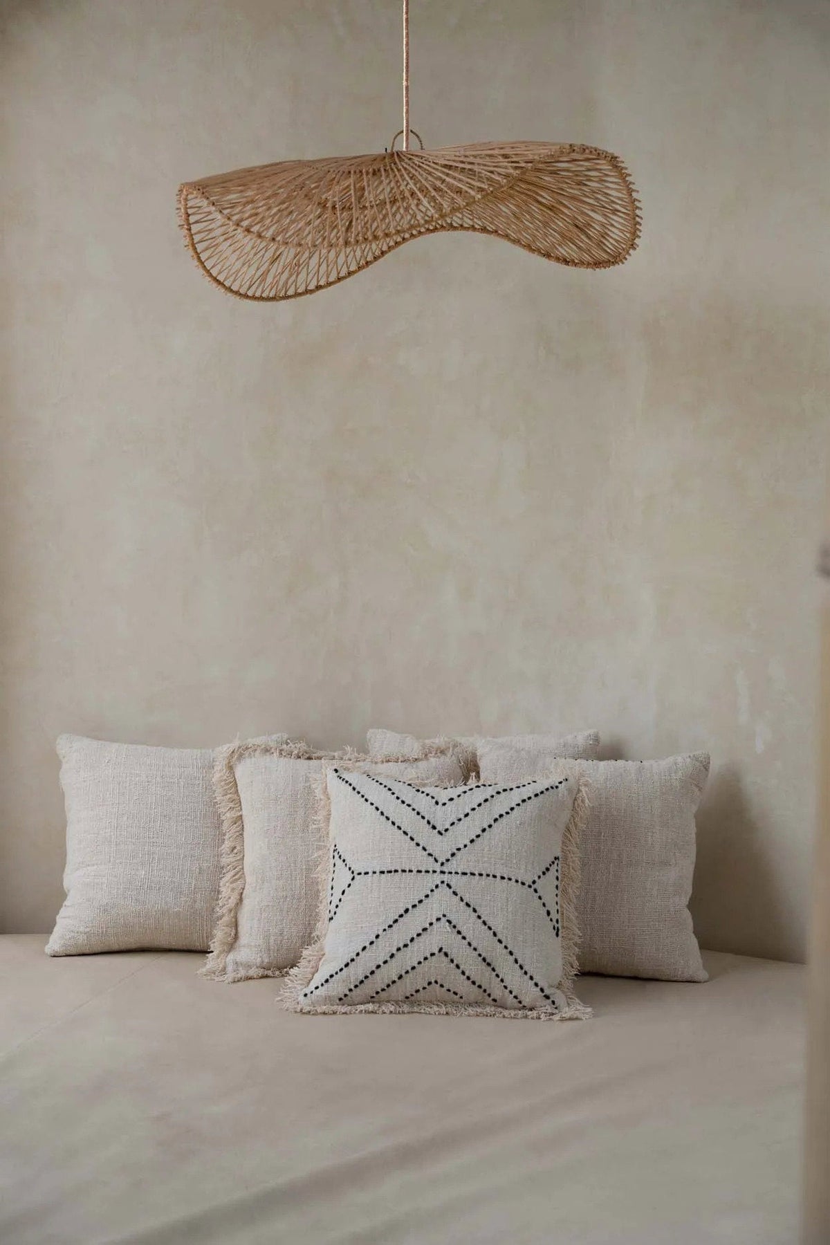 Lampada a sospensione Chapeau Naturel Large Bazar Bizar