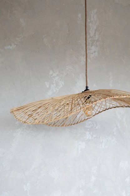 Lampada a sospensione Chapeau Naturel Large Bazar Bizar