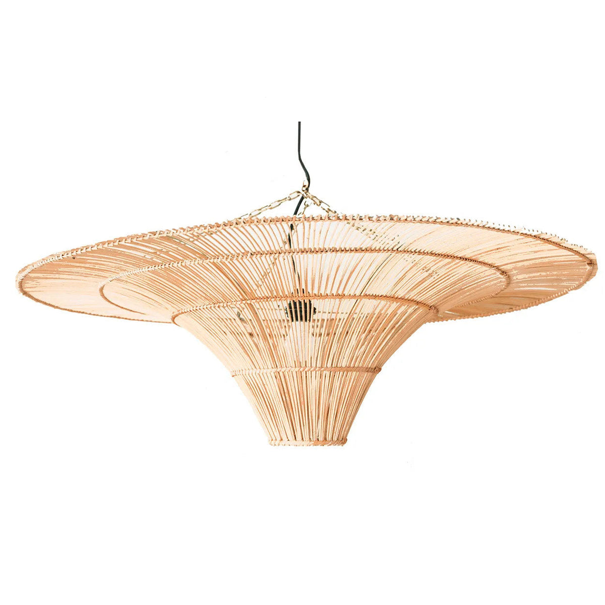 La lampada a sospensione Sky Naturale XXL Bazar Bizar