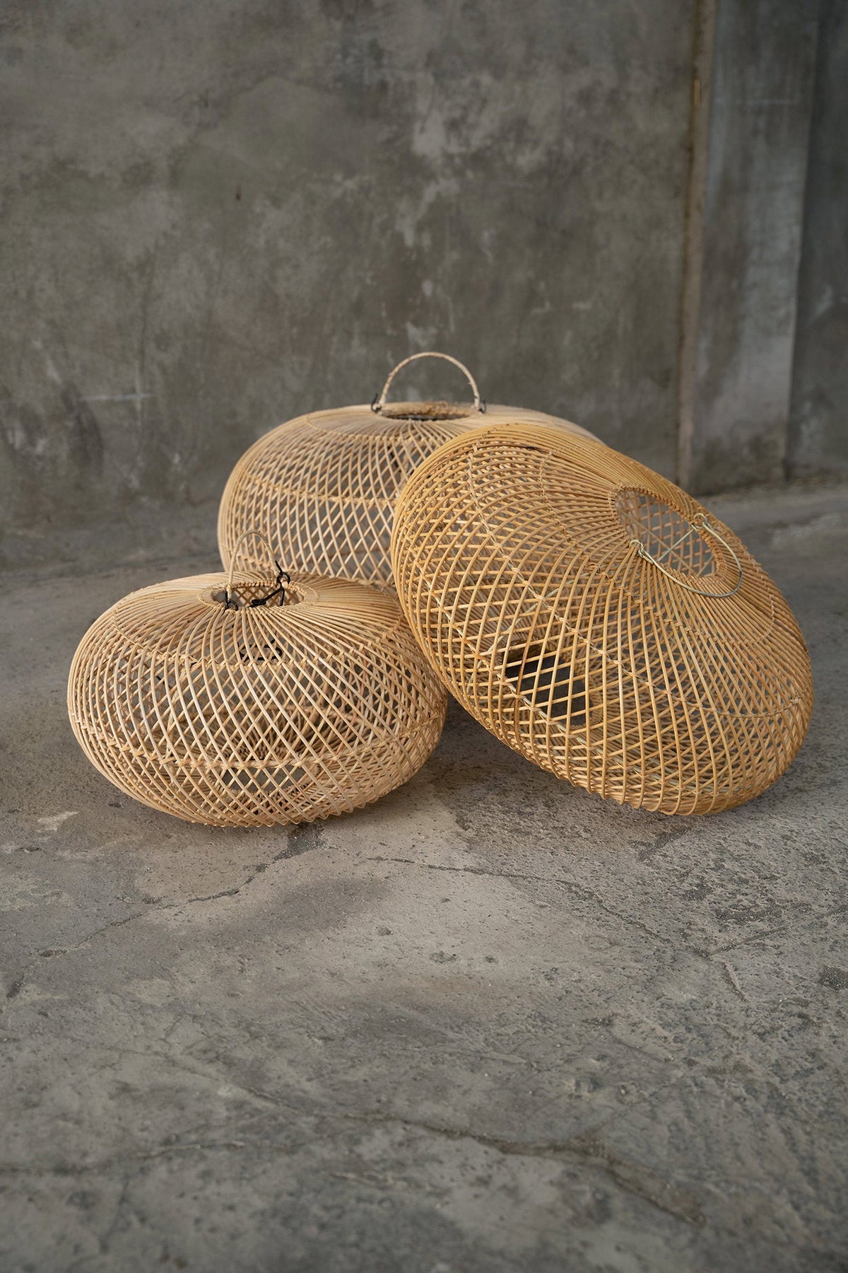 La lampada a sospensione Wholly - Naturale - M Bazar Bizar