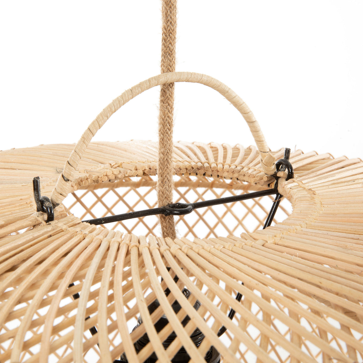 La lampada a sospensione Wholly - Naturale - M Bazar Bizar