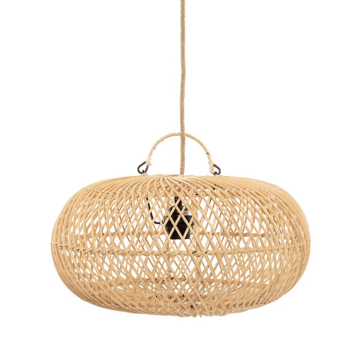 La lampada a sospensione Wholly - Naturale - Small Bazar Bizar