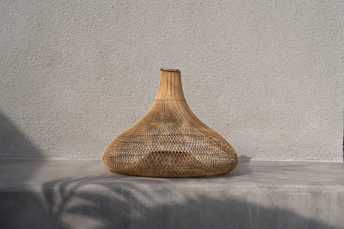 La lampada a sospensione Shala Naturel Large Bazar Bizar