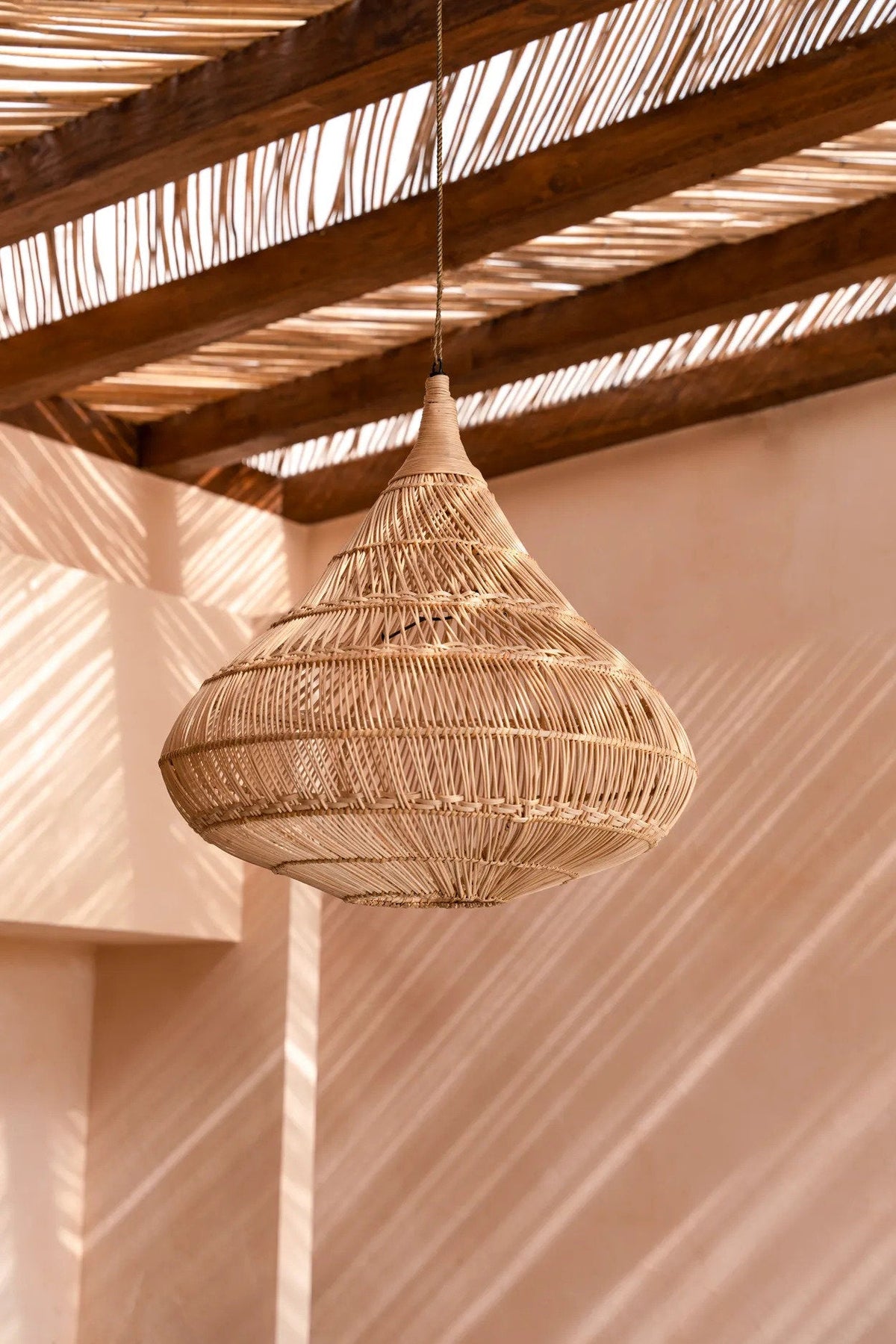 Lampada a sospensione Drop - Naturale - M Bazar Bizar