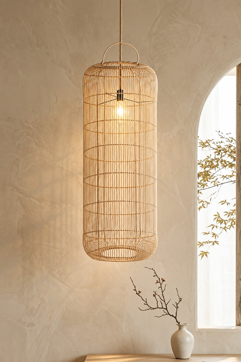 Lampada a sospensione Bozelo Naturale XL Bazar Bizar