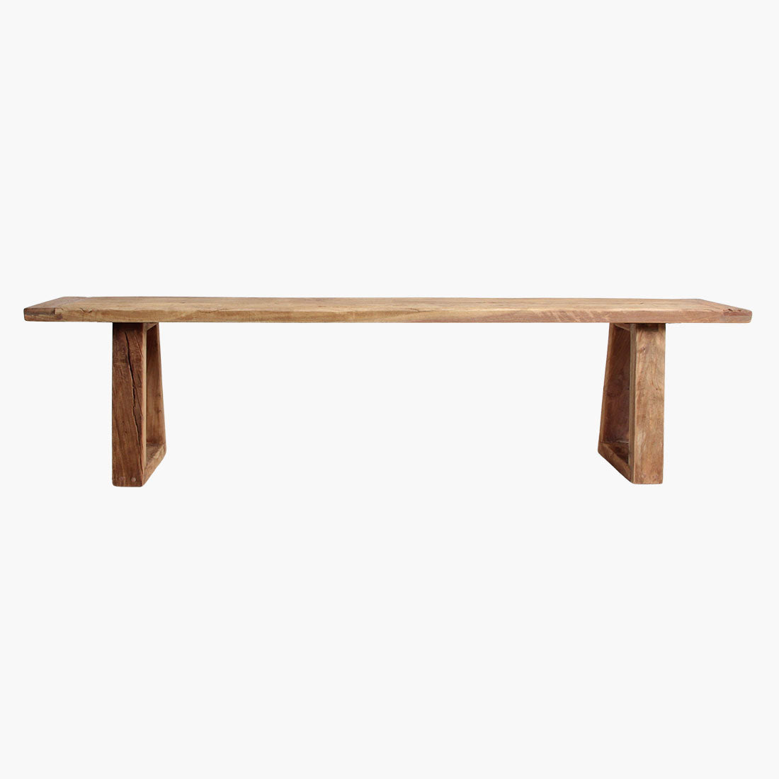 Panca da pranzo in teak Farmwood 180 cm Raw Materials