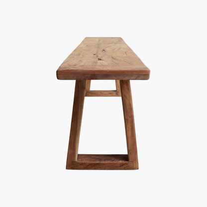 Panca da pranzo in teak Farmwood 180 cm Raw Materials