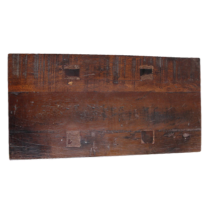 Panca in legno Factory Marrone Legno riciclato Raw Material