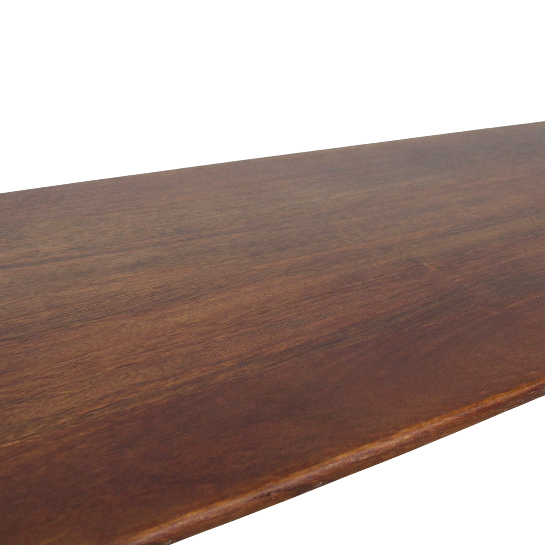Panca da pranzo Bullnose in legno di mango marrone 180 cm Raw Materials