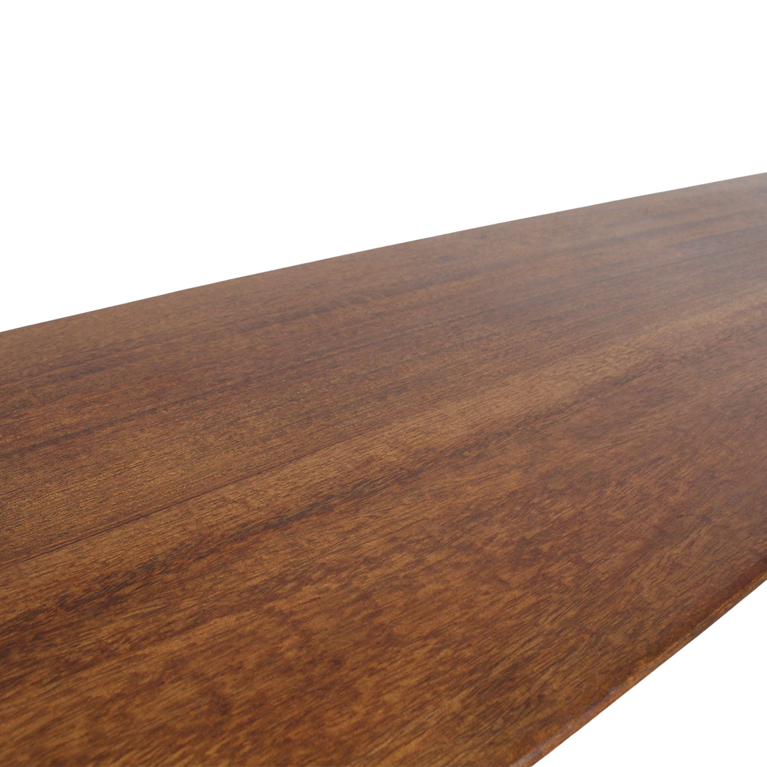Panca da pranzo Bullnose in legno di mango marrone 240 cm Raw Materials