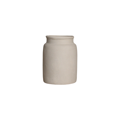 Chalk Vaso Decorativo Mandore Medio Raw Materials