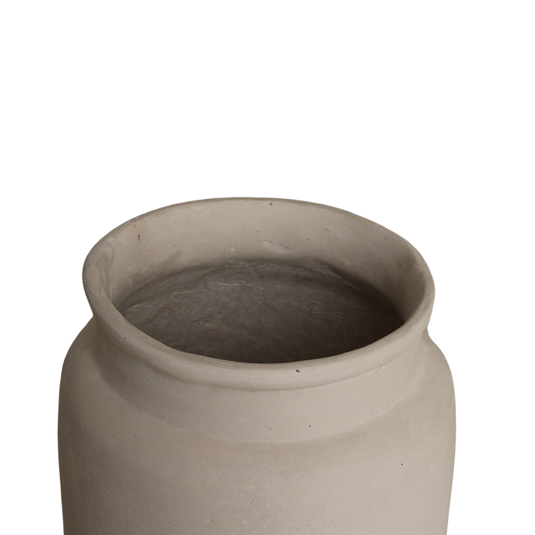 Chalk Vaso Decorativo Mandore Medio Raw Materials