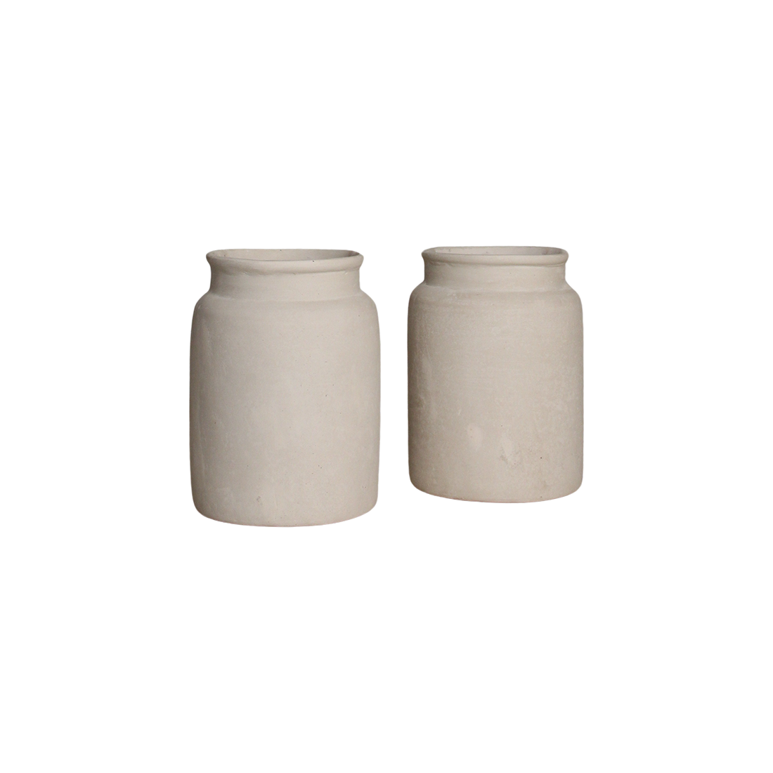 Chalk Vaso Decorativo Mandore Medio Raw Materials