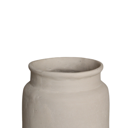 Chalk Vaso Decorativo Mandore Medio Raw Materials