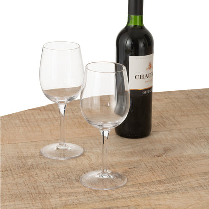 Mobile bar Lounge in legno di mango naturale J-Line