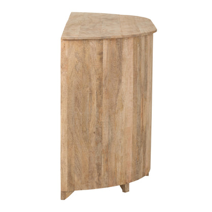 Mobile bar Lounge in legno di mango naturale J-Line