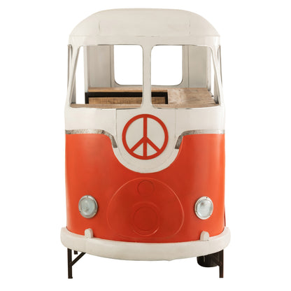 Mobile bar Retro Bus Arancione J-Line