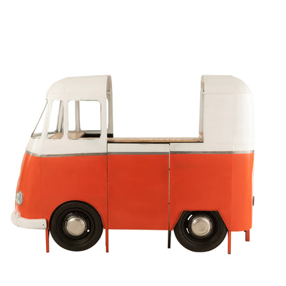 Mobile bar Retro Bus Arancione J-Line