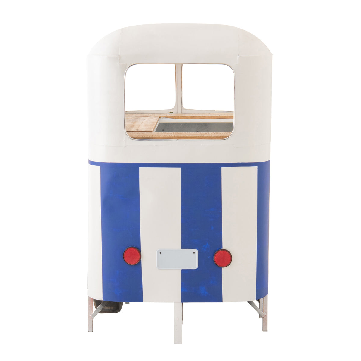 Mobile bar Retro Camper Blu/Bianco J-Line