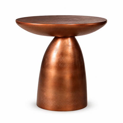 Tavolino Jarah Alluminio Oro 55cm Starfurn
