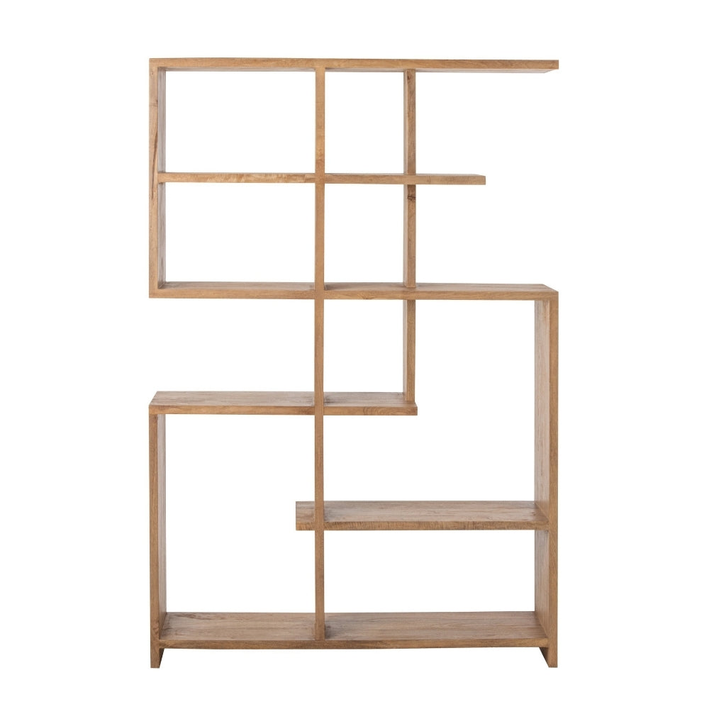 Libreria in legno di mango naturale J-Line