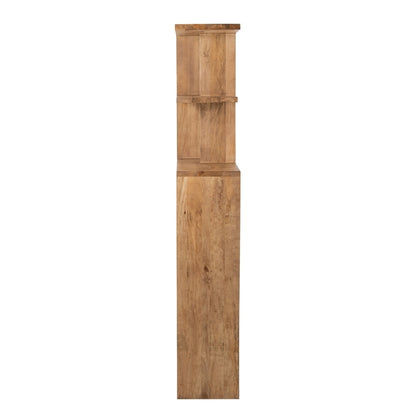 Libreria in legno di mango naturale J-Line