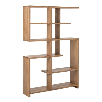 Libreria in legno di mango naturale J-Line