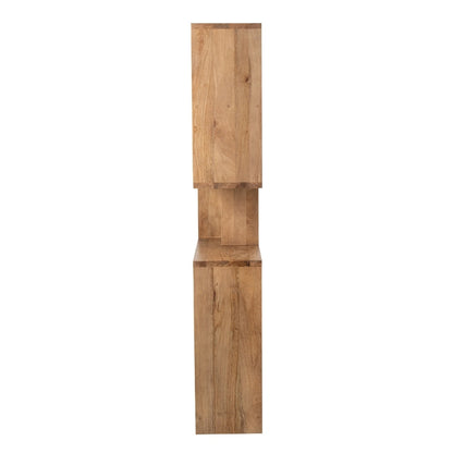 Libreria in legno di mango naturale J-Line
