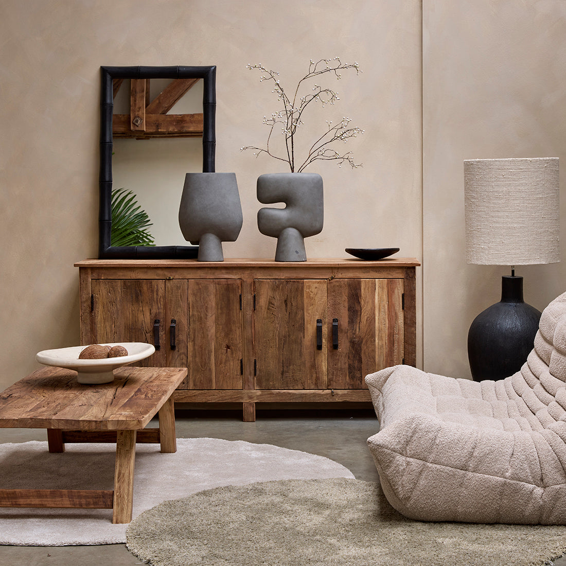Credenza Farmwood a 4 ante