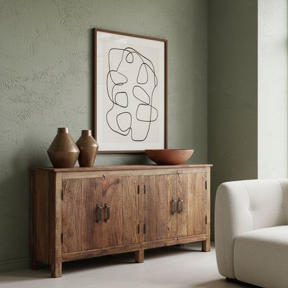 Credenza Farmwood a 4 ante
