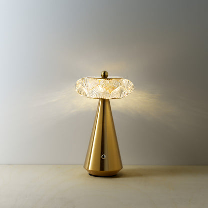La lampada da tavolo a LED Diamond Diva