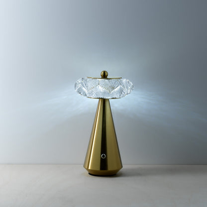La lampada da tavolo a LED Diamond Diva
