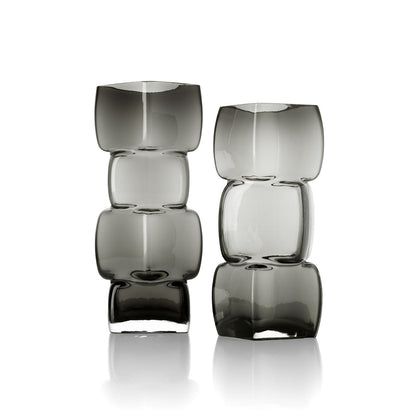 Vaso Cubes – Grigio scuro – L