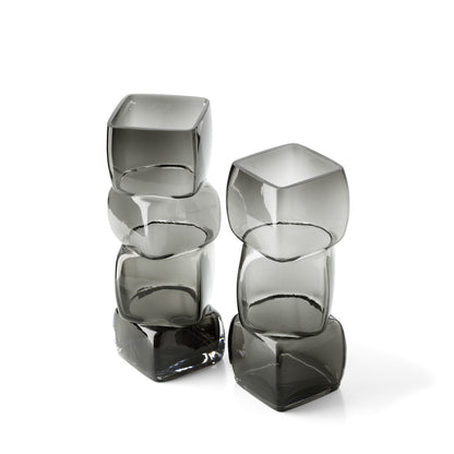 Vaso Cubes – Grigio scuro – L