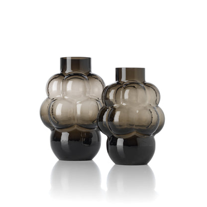 Il vaso Grape – Grigio scuro – M Bazar Bizar