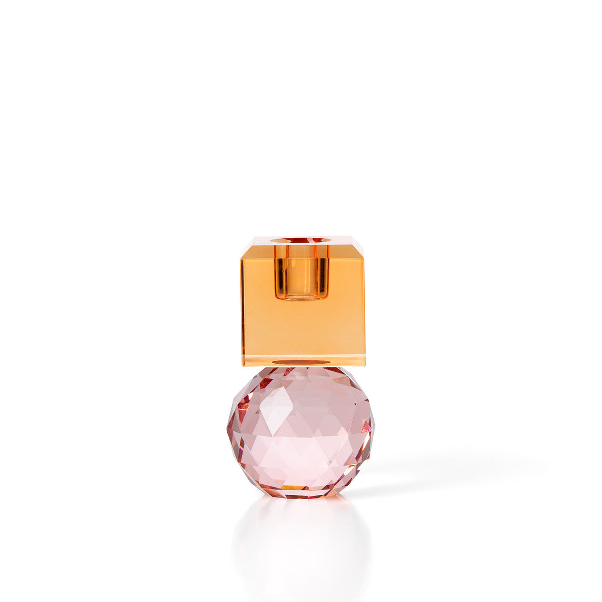 Il portacandele Citrine &amp; Quarzo Rosa Bazar Bizar