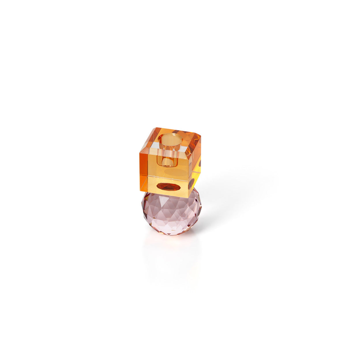 Il portacandele Citrine &amp; Quarzo Rosa Bazar Bizar