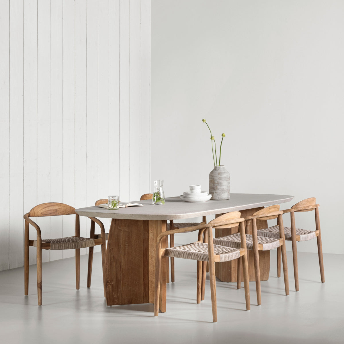 DTP Home Tavolo da pranzo Nova Travertino 220cm