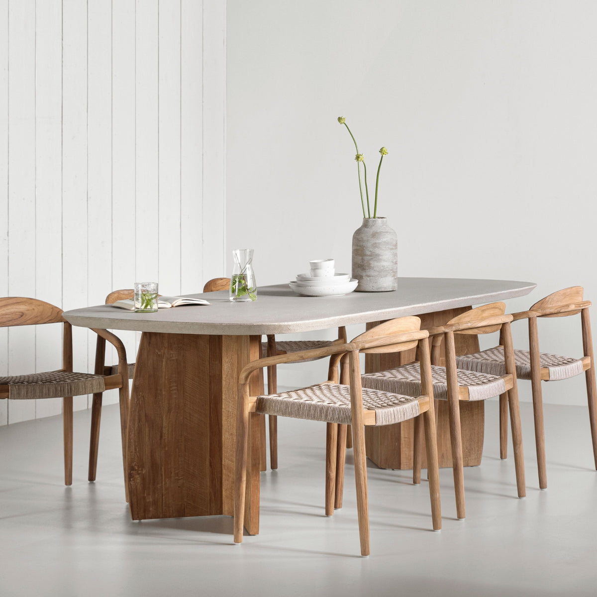 DTP Home Tavolo da pranzo Nova Travertino 220cm