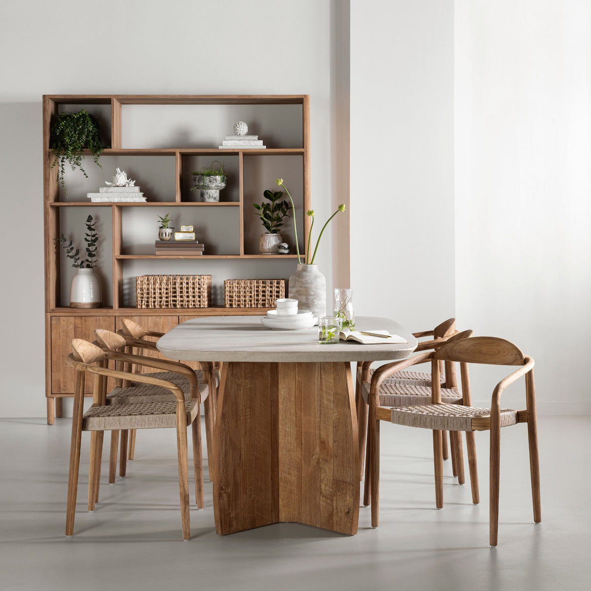 DTP Home Tavolo da pranzo Nova Travertino 220cm