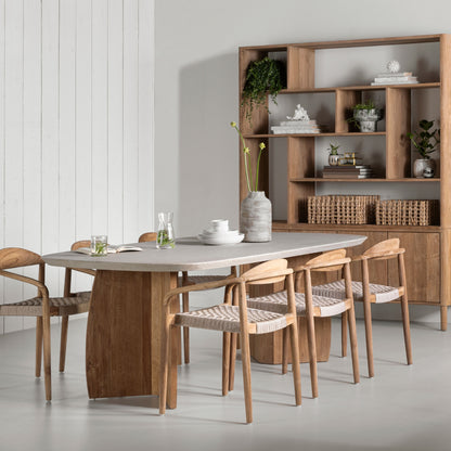 DTP Home Tavolo da pranzo Nova Travertino 220cm