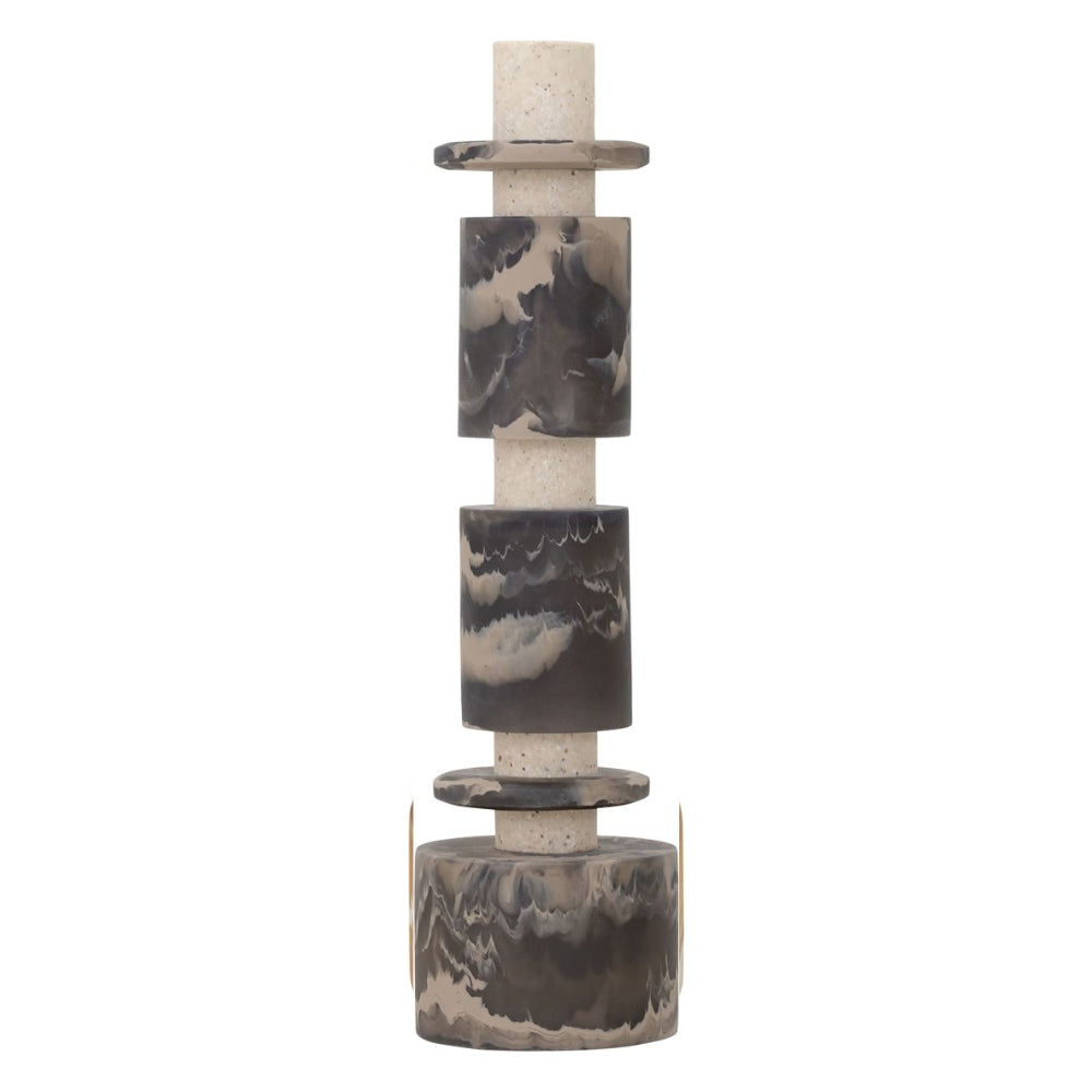 MUST Living Scultura Decorativa Alba Alta Nero Crema