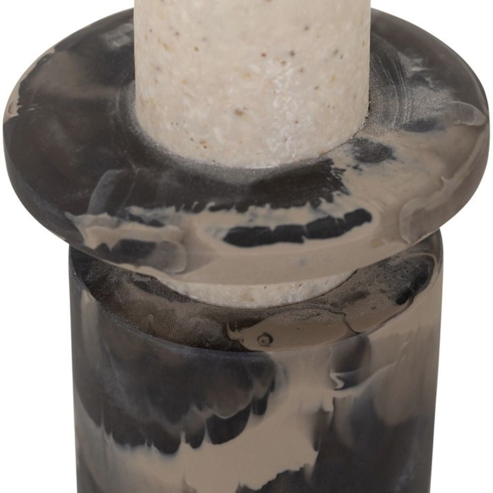 MUST Living Scultura Decorativa Alba Alta Nero Crema