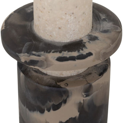MUST Living Scultura Decorativa Alba Alta Nero Crema